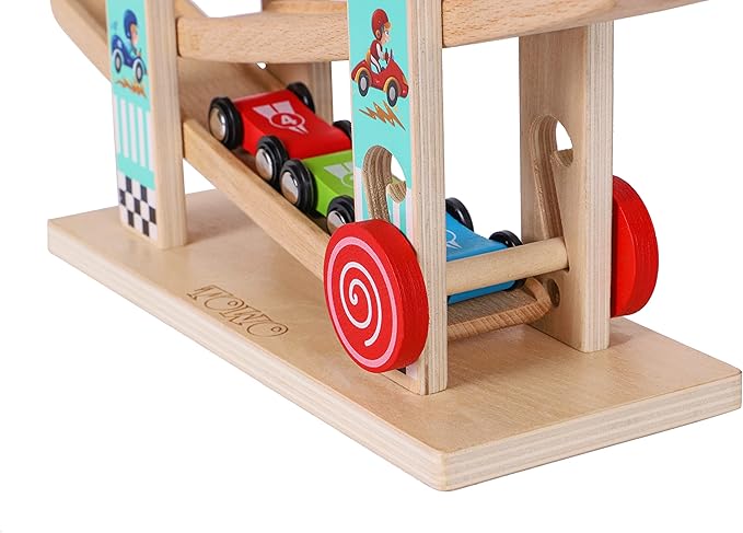 Car Ramp Race Track Toy - Toddler Car Playset.