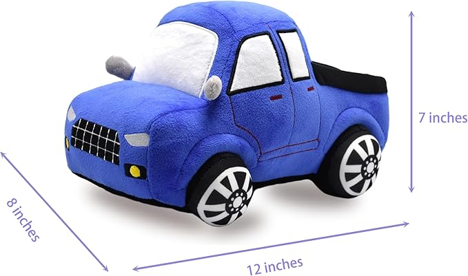 Soft Little Blue Truck Stuffed Pickup Toy.