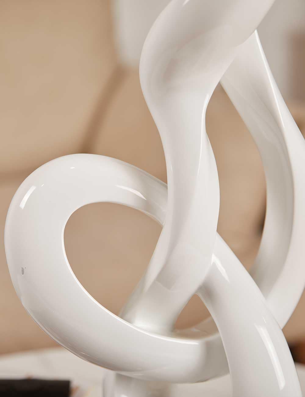 Modern Home Decor Treble Clef Sculpture