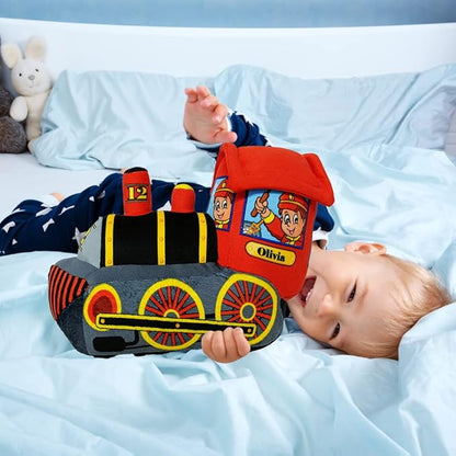 Train for Kids, Soft and Cuddly Train Pillow Toy.