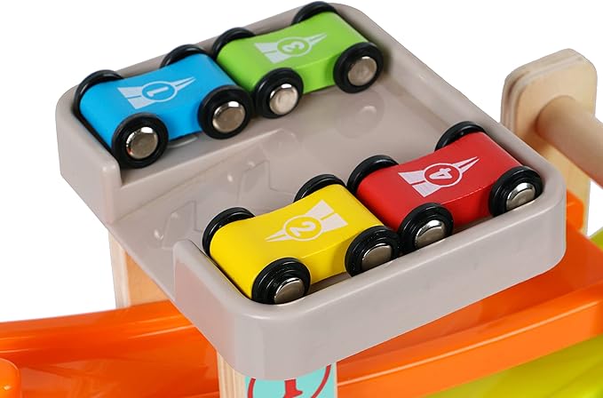 Car Ramp Race Track Toy - Toddler Car Playset.