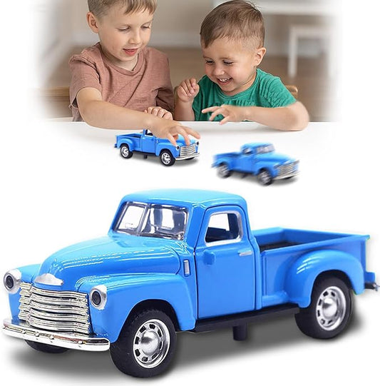 Little Blue Truck Toy for Toddlers Alloy Toddlers Car Toy.