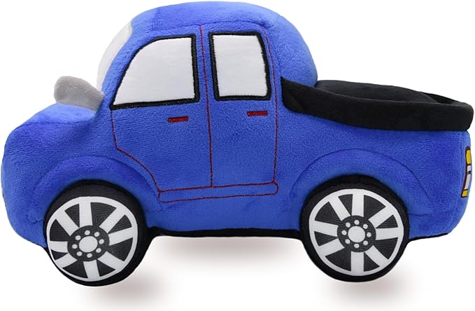 Soft Little Blue Truck Stuffed Pickup Toy.