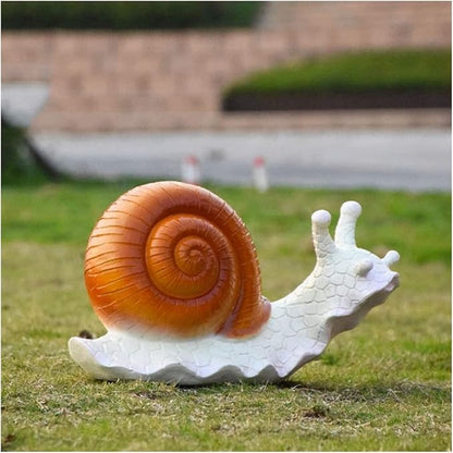 Outdoor Garden Statues Snail Yard Decor