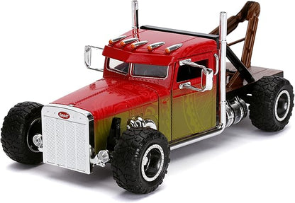 Custom Peterbilt Truck Die-cast Car, Toys for Kids.