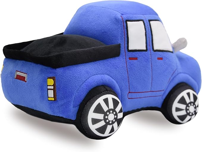Soft Little Blue Truck Stuffed Pickup Toy.