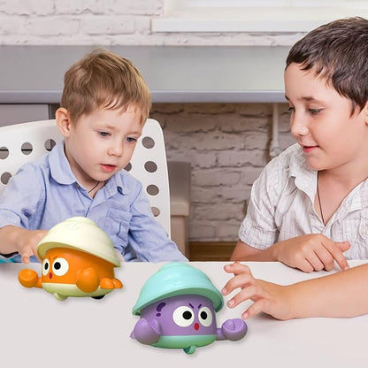 Push and Go Car Toy ABS Plastic Sensory Toy Vehicle.