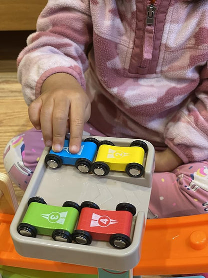 Car Ramp Race Track Toy - Toddler Car Playset.