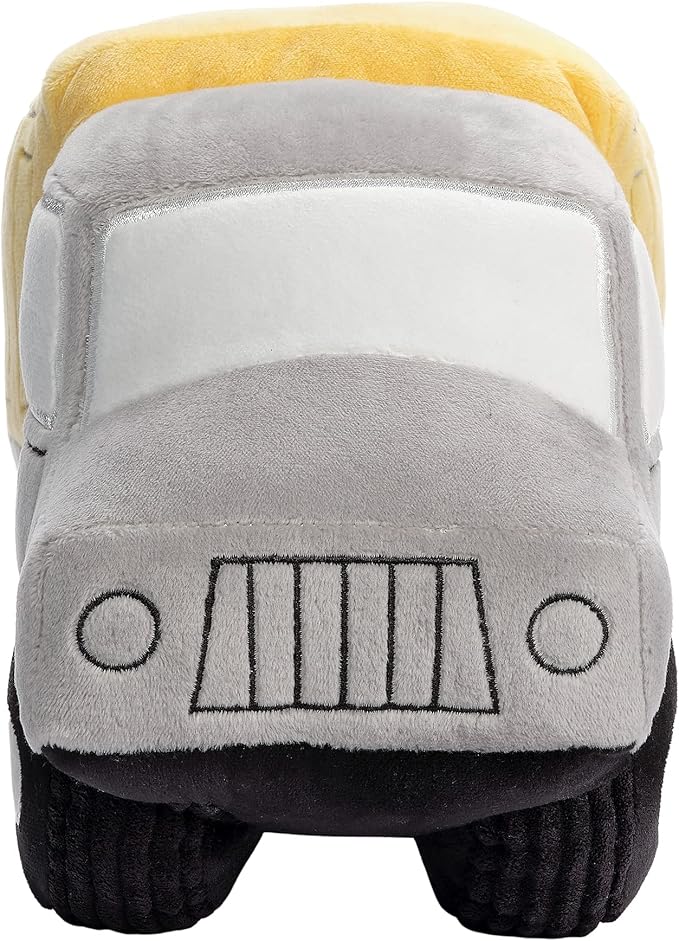Construction Zone Plush Dump Truck Stuffed Toy.