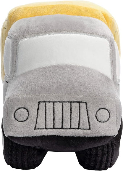 Construction Zone Plush Dump Truck Stuffed Toy.