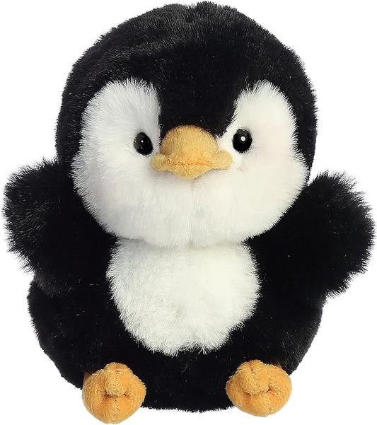 Penguin Stuffed Animal - Compact Size for On-The-Go Fun.