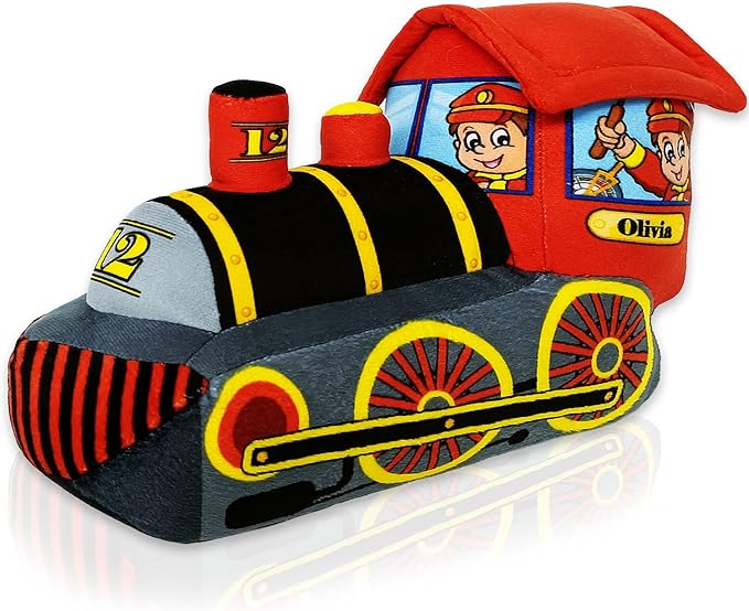 Train for Kids, Soft and Cuddly Train Pillow Toy.