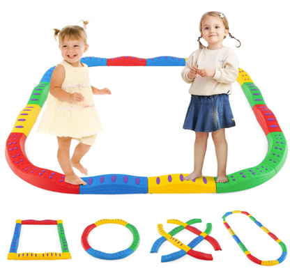 Prime Picks Balance Beam Stepping Stones Set