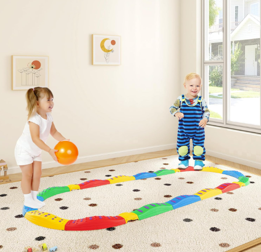 Prime Picks Balance Beam Stepping Stones Set