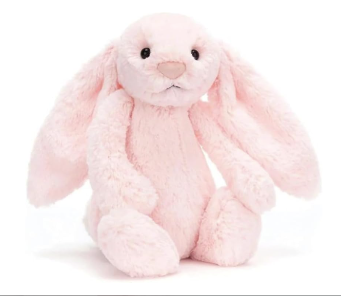 Prime Picks Bashful Pink Bunny Stuffed Toy