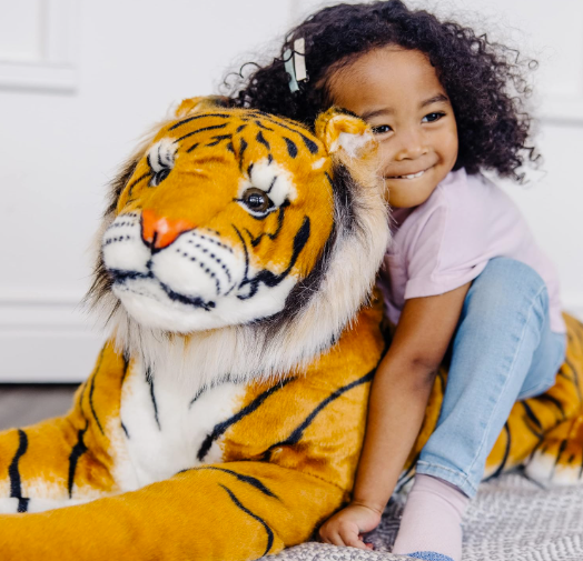 Prime Picks Giant Tiger Stuffed Animal