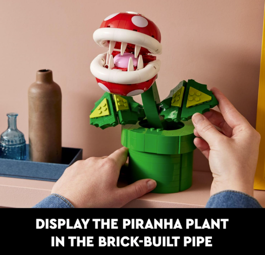 Prime Picks Piranha Plant Building Sets for Adults